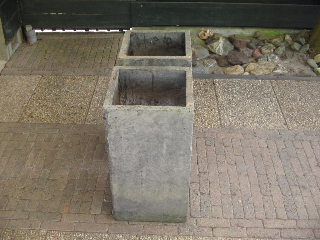 Bloembakken, Tuin en Terras, Bloembakken en Plantenbakken, Ophalen, Gebruikt, Rond, Balkon