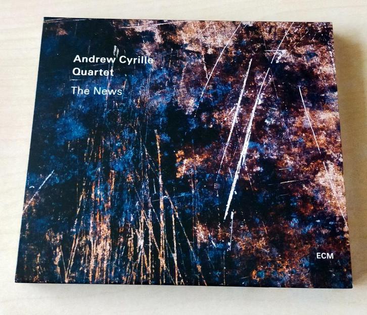 Andrew Cyrille Quartet - The News CD 2021 ECM, Cd's en Dvd's, Cd's | Jazz en Blues, Zo goed als nieuw, Jazz, 1980 tot heden, Ophalen of Verzenden