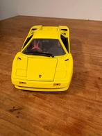Lamborghini, countach, geel, maisto, Hobby en Vrije tijd, Modelauto's | 1:18, Ophalen of Verzenden, Zo goed als nieuw, Auto, Maisto