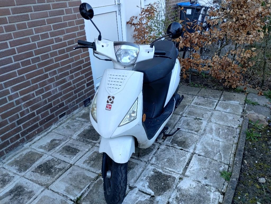 Scooter snor wit agm sp50, Gebruikt, Benzine, Ophalen, Overige merken