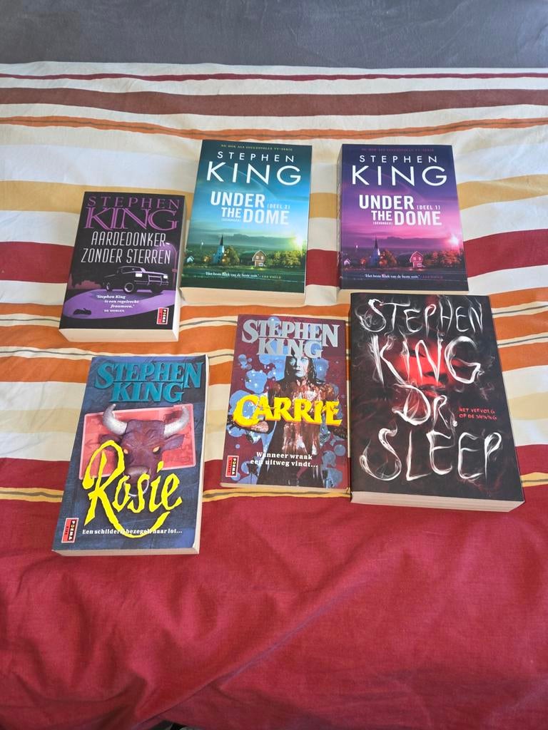 Stephen King Boeken Collectie: 6 Spannende Titels, Ophalen of Verzenden, Gelezen, Stephen King, Nederland