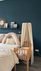 Jollein sluier / klamboe / hemeltje voor wieg beige biscuit, Ophalen of Verzenden, Zo goed als nieuw, Klamboe