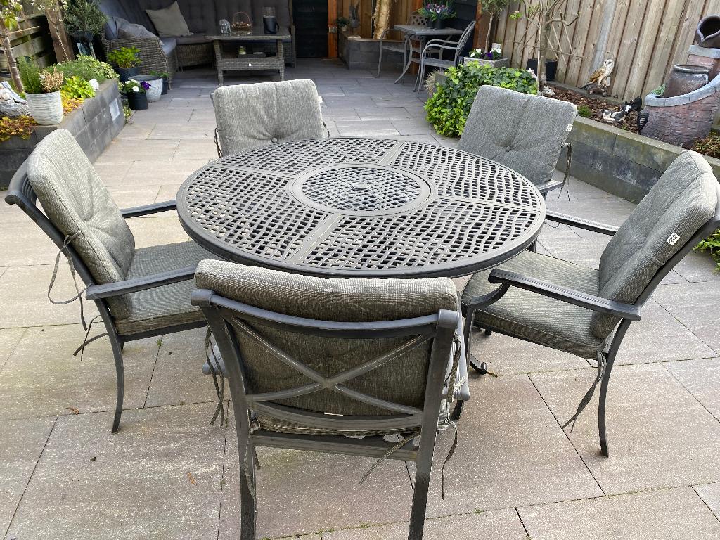 Tuinset, Ophalen, Gebruikt, Tuinset, Eettafel