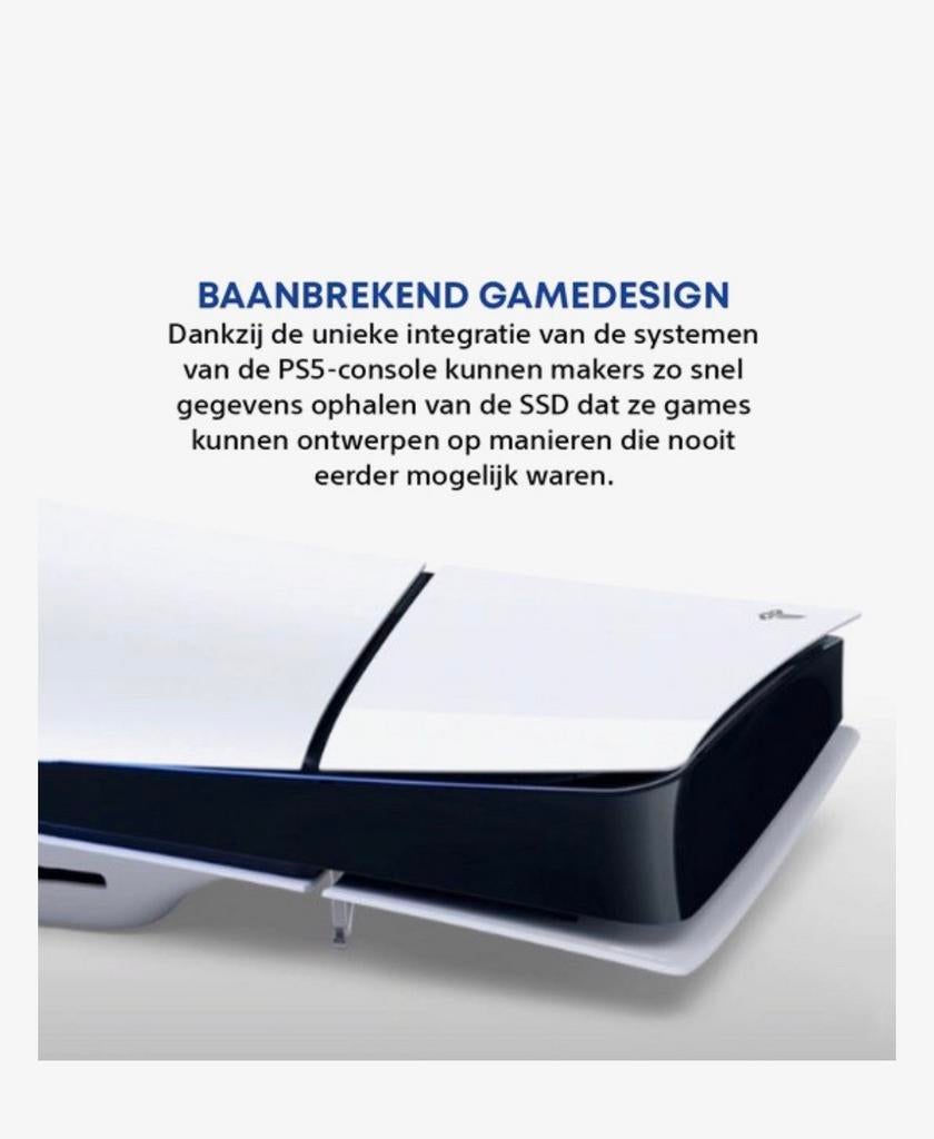 PlayStation 5 Disc Slim + Fortnite Cobalt Star-bundel, Spelcomputers en Games, Spelcomputers | Sony PlayStation 5, Ophalen of Verzenden