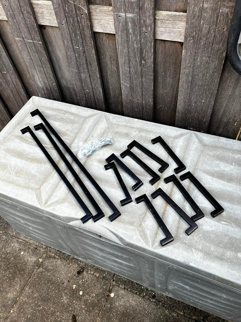 Gratis zwarte keukengreepjes, Ophalen of Verzenden, Gebruikt