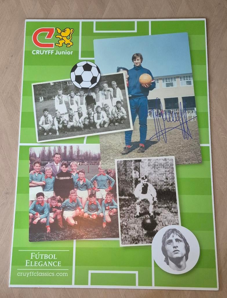 Reclamebord Cruijffshop Watergraafsmeer, Ophalen of Verzenden