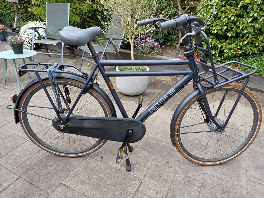 Cortina U4 Raw herenfiets mt 61 7 speed, Gebruikt, Versnellingen, 56 cm of meer, Ophalen