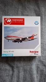Herpa 1:500 B747-400 Northwest, Ophalen of Verzenden, Schaalmodel