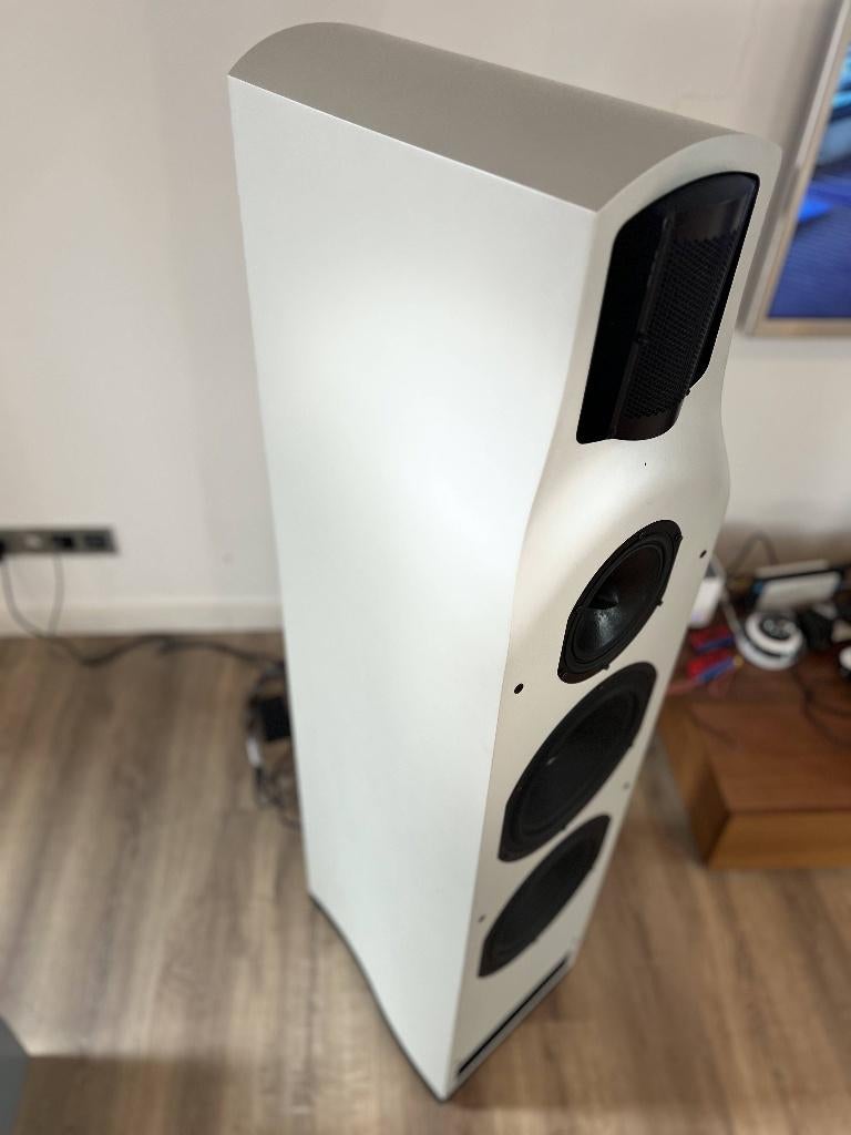 Vlaggenschip T+A TCI 1RE + Buizen Electrostatische Hogetoon, Audio, Tv en Foto, Luidsprekers, Zo goed als nieuw, 120 watt of meer