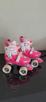 Nijdam rollerskates rolschaatsen verstelbaar 29-32 rose, Ophalen of Verzenden, Verstelbaar, Zo goed als nieuw, Kinderen