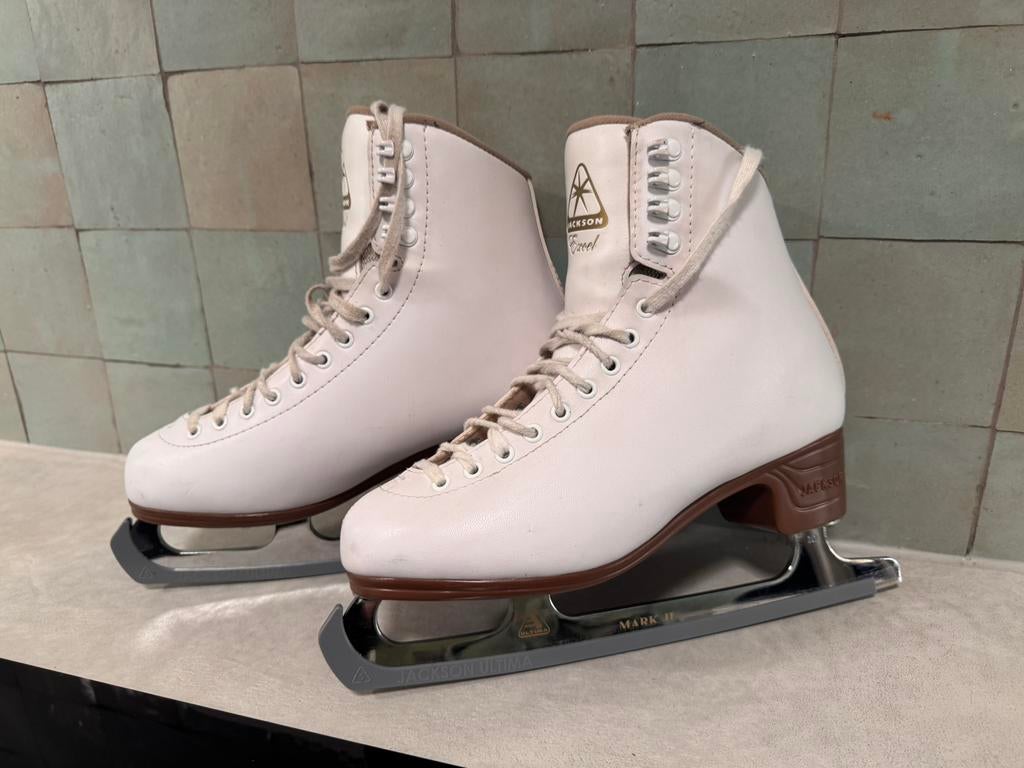 Jackson Excel schaaten 7 1/2, 39, Sport en Fitness, Schaatsen, Ophalen of Verzenden, Zo goed als nieuw, Kunstschaatsen, Overige merken