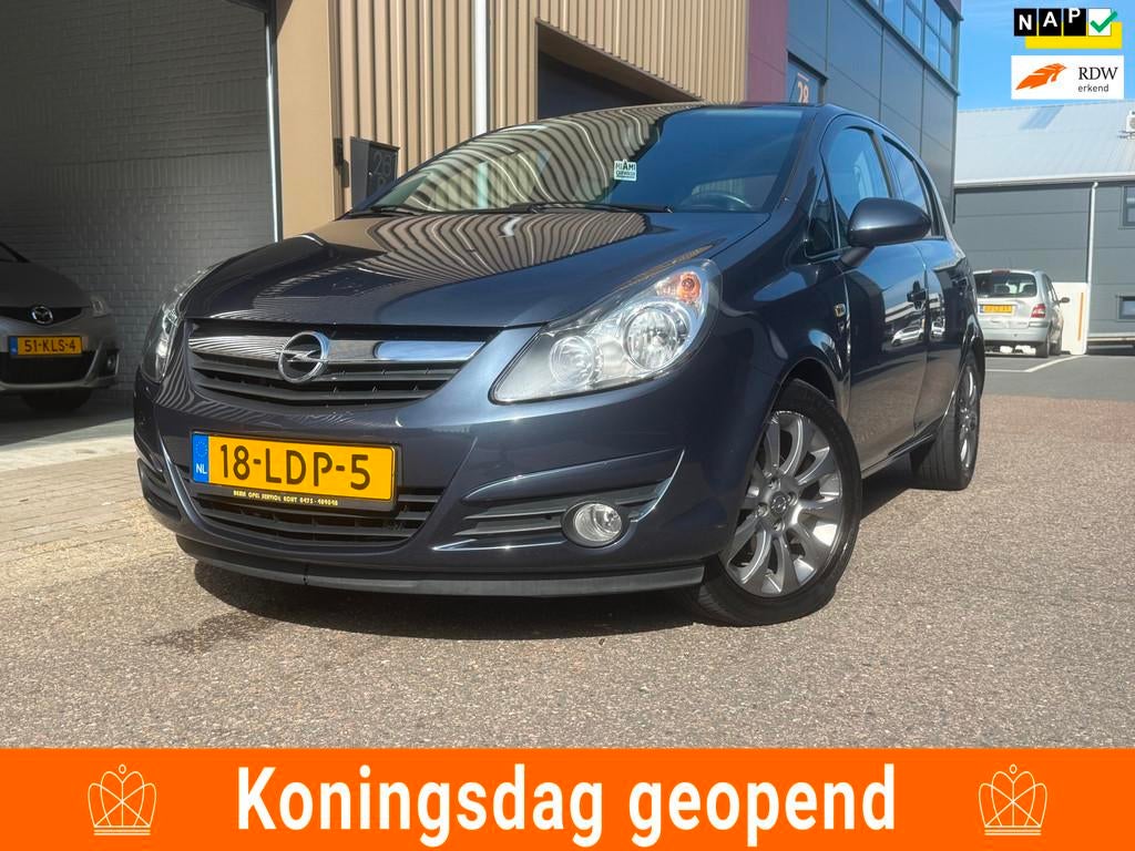 Opel Corsa 1.2-16V '111' Edition cruise Control Airco, Auto's, Opel, Voorwielaandrijving, Euro 5, 86 pk, Gebruikt