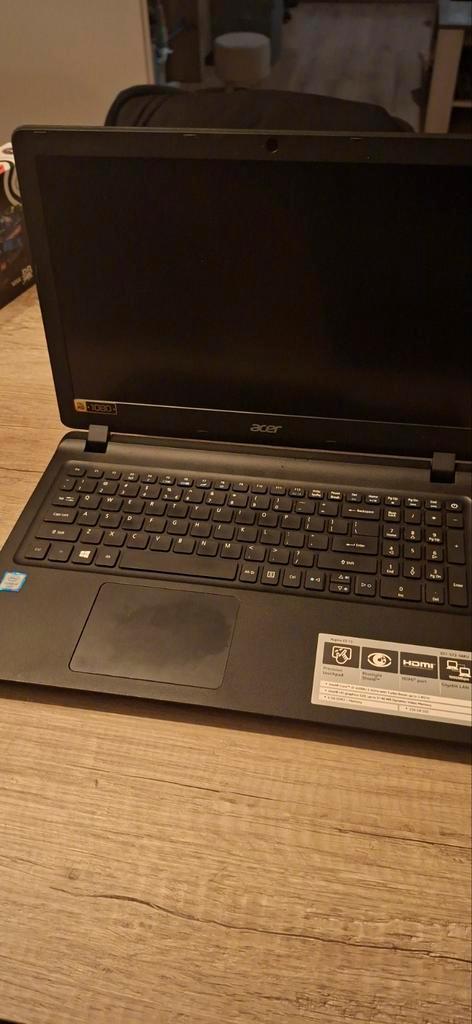 Acer Aspire ES 15 (2017), Computers en Software, Windows Laptops, Gebruikt, 15 inch, SSD, 2 tot 3 Ghz, Qwerty, Met videokaart