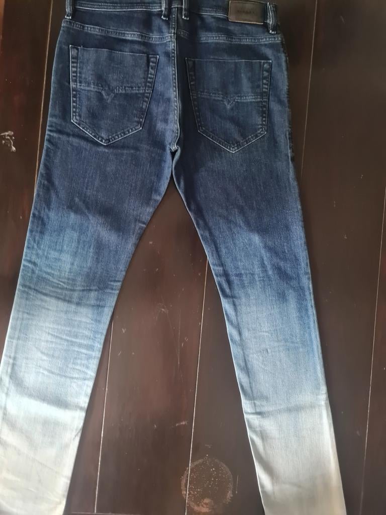 NIEUWE DIESEL TEPPHAR SLIM CARROT STRETCH JEANS SIZE 32/32!!, Diesel, Blauw, Nieuw, W32 (confectie 46) of kleiner