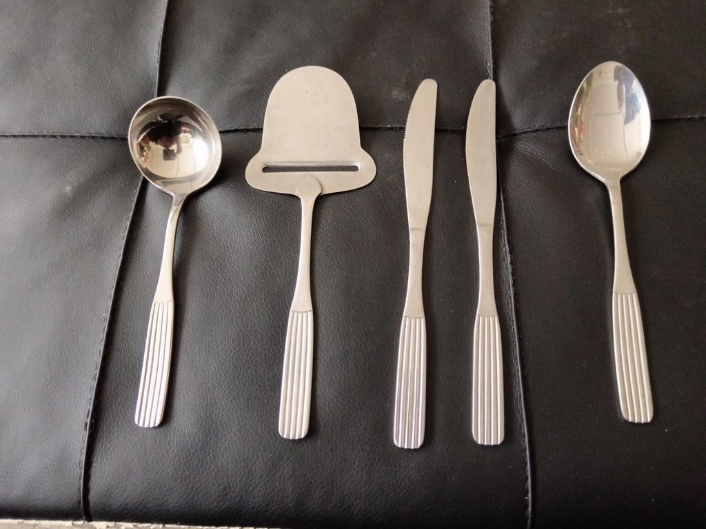 Gero Zilmeta 505 bestek aanvullingen, Ophalen of Verzenden, Gebruikt, Rvs of Chroom