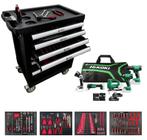 E-Tools 171203 154 Delige Gevulde Gereedschapswagen + HiKOKI, Niet ingevuld, Niet ingevuld, Niet ingevuld