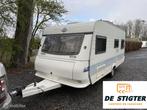 Hobby 495 UF de Luxe vastbed Rondzit Voortent, Caravans en Kamperen, Caravans, Hobby, Bedrijf, Koelkast, 6 tot 7 meter