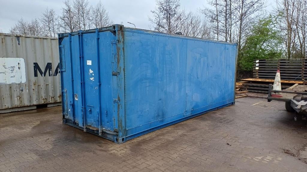 20ft geïsoleerde containers 2 stuks, Ophalen