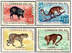 ECUADOR 18 - Dieren: zoogdieren, Ophalen of Verzenden, Postfris, Dier of Natuur