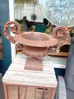 Grote gietijzeren tuinvaas - Brocante landelijke stijl, Tuin en Terras, Tuinvazen, Ophalen, Gebruikt