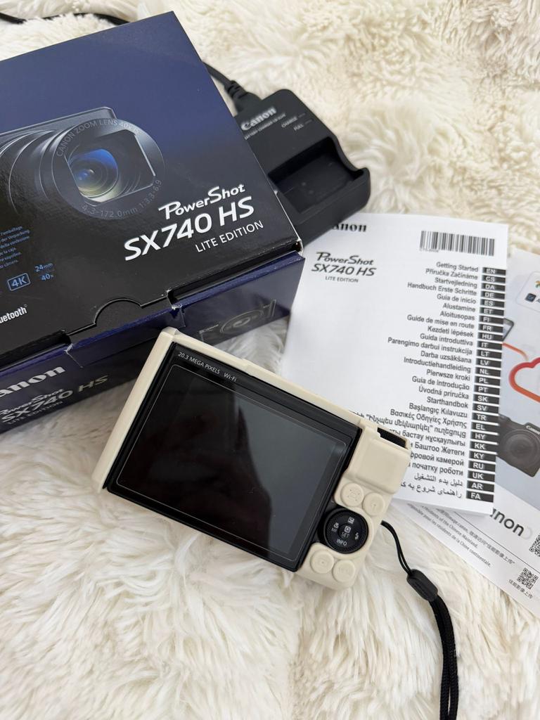 Canon PowerShot SX740 HS – TikTok Camera | 4K + Flip Screen, 20 Megapixel, Canon, Compact, Ophalen of Verzenden