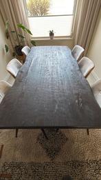 Ruime eettafel 200x110 cm voor 6-8 personen, Huis en Inrichting, Tafels | Eettafels, Ophalen, Gebruikt, 100 tot 150 cm, Vijf personen of meer