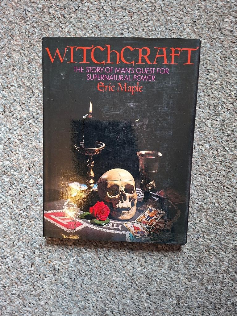 Witchcraft: The story of man's search for supernatural power, Boeken, Spiritualiteit algemeen, Overige typen, Eric Maple, Ophalen of Verzenden