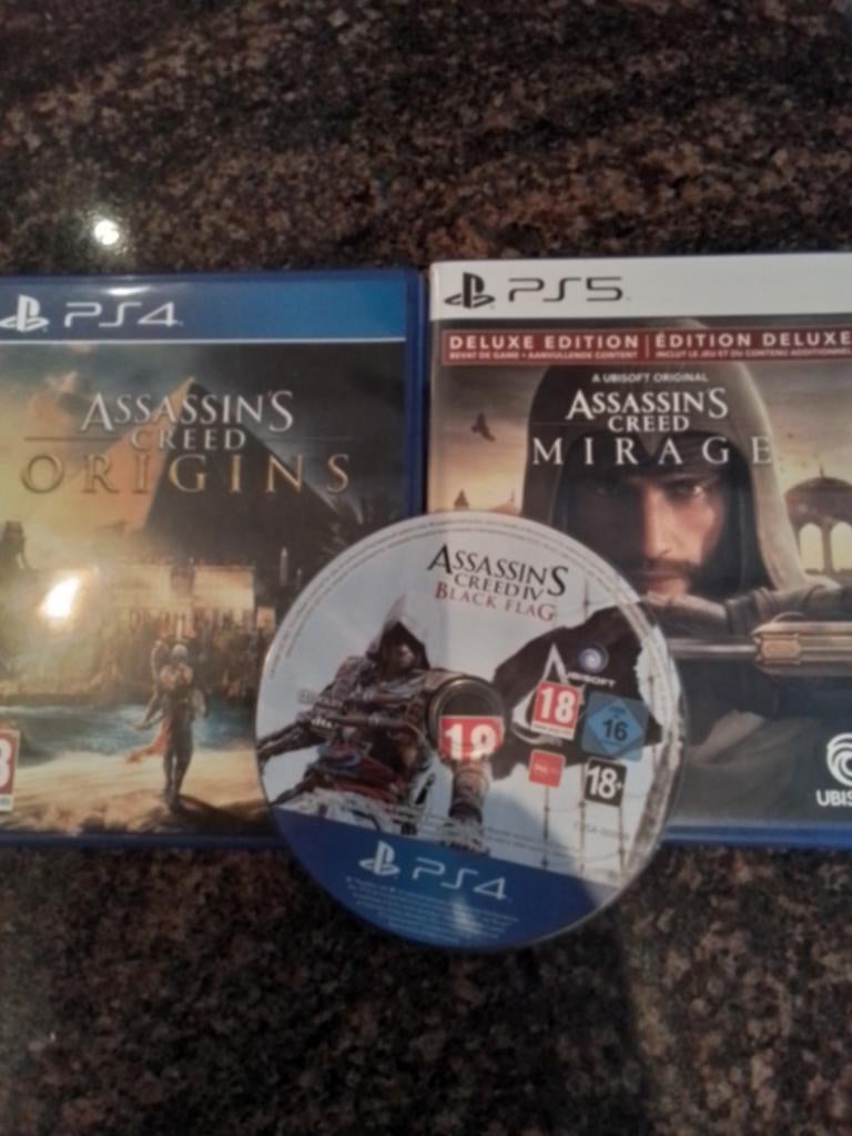Assassin's Creed games, Ophalen of Verzenden, Gebruikt