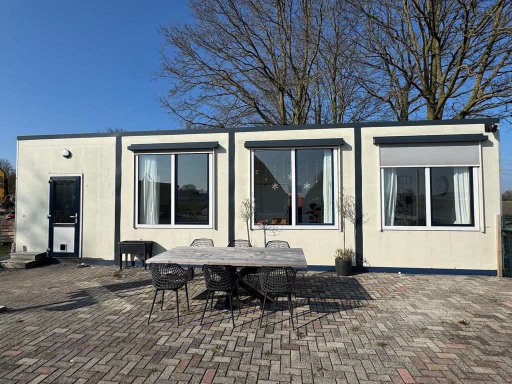 Tijdelijke woonunit 72m2, Doe-het-zelf en Verbouw, Bouwketen en Schaftketen, Ophalen