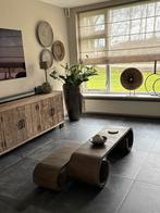 PTMD Pot Goud/Brons - Prachtige Bloempot, Ophalen, Overige materialen, 40 cm of meer, Rond