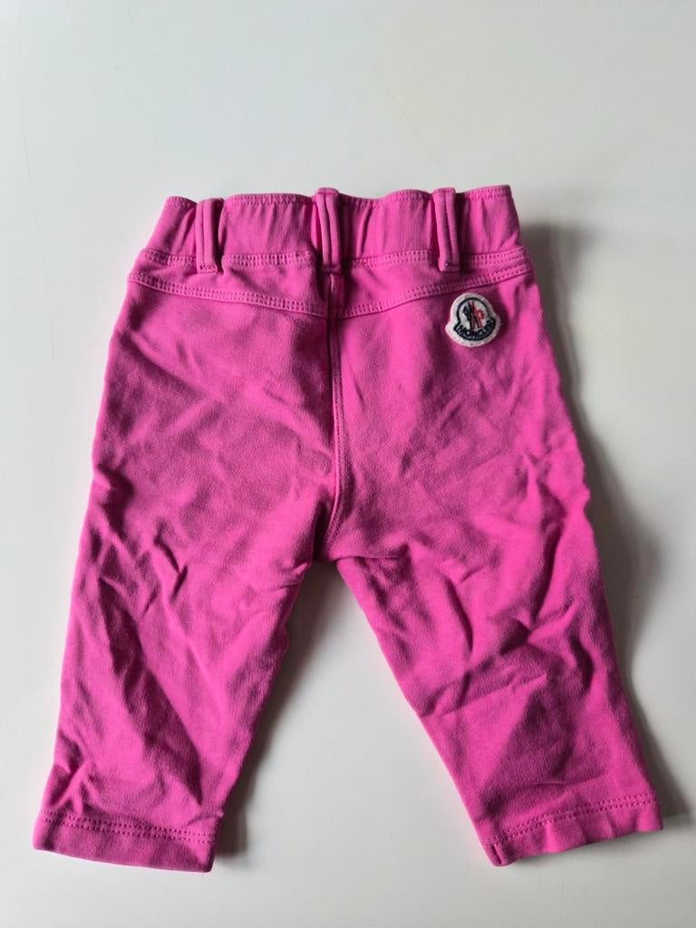 Moncler broekje fuchsia 3-6 maanden, Meisje, Ophalen of Verzenden, Zo goed als nieuw, Moncler