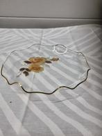 schaal glas roos vintage jaren 60, Ophalen of Verzenden, 'T Olde Gre-j, Info@toldegrej.nl, Endepoelstraat 20f Didam
