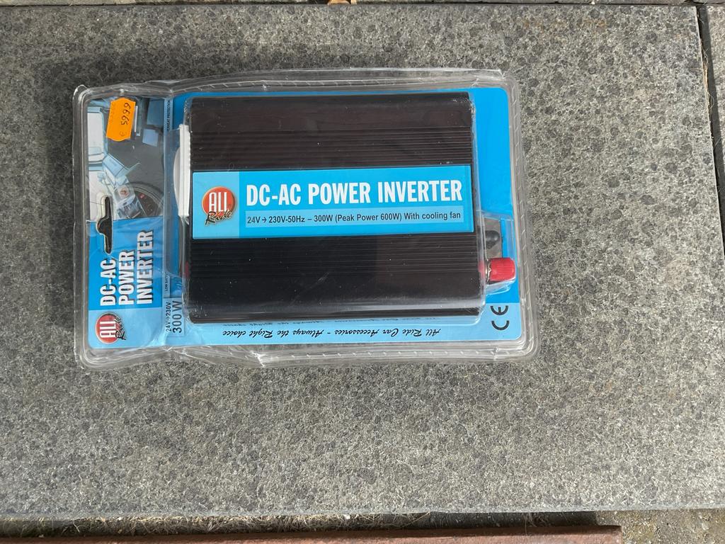 Dc power inverter/ omvormer, Ophalen of Verzenden, Zo goed als nieuw