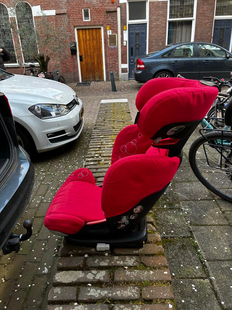 Maxi-Cosi RodiFix AirProtect autostoel - Rood, Ophalen, Autogordel of Isofix, Gebruikt, 15 t/m 36 kg