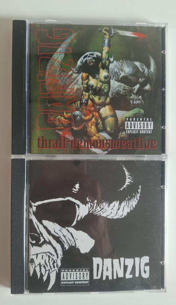 Danzig cd collectie 2x orgineel, Verzenden, Zo goed als nieuw