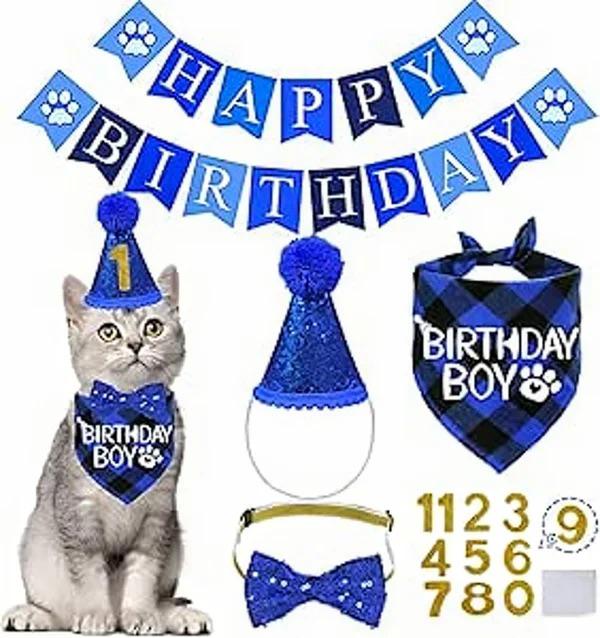 Katten verjardag set 23-delig