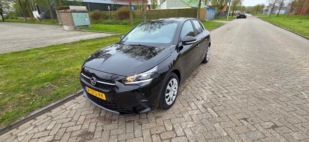 Opel Corsa 50kWh 136pk Aut 2022 Zwart, Auto's, Opel, Euro 6, Zwart, Origineel Nederlands, Elektrisch