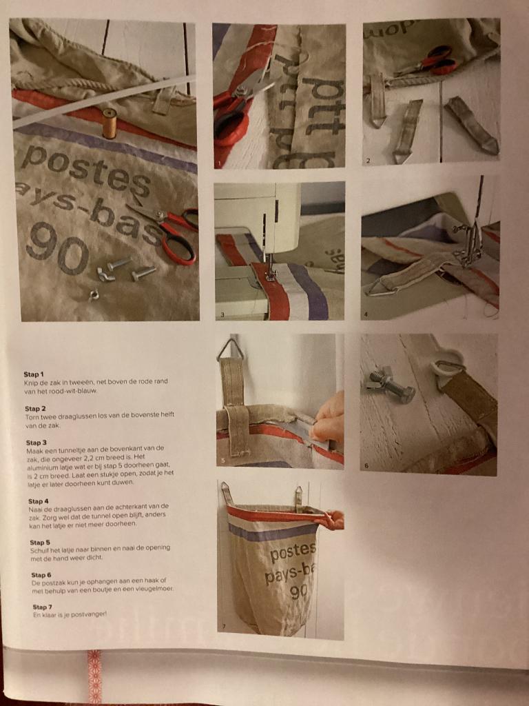 Postzak PTT PAYS - BAS. Nu € 35,00., Ophalen of Verzenden, Huis en Inrichting