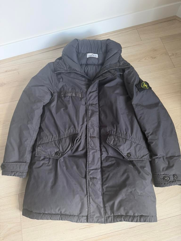 Stone island winterjas heren, Ophalen, Zo goed als nieuw, Zwart