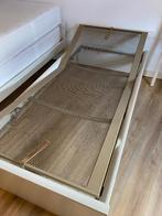 1 persoons Auping bedden, Ophalen, Eenpersoons, Wit, 80 cm