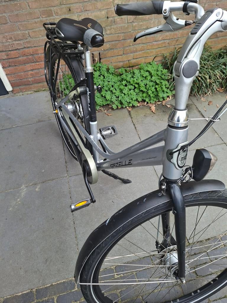 Gazelle damesfiets met lage instap, Ophalen, Velgrem, Versnellingen, Gazelle
