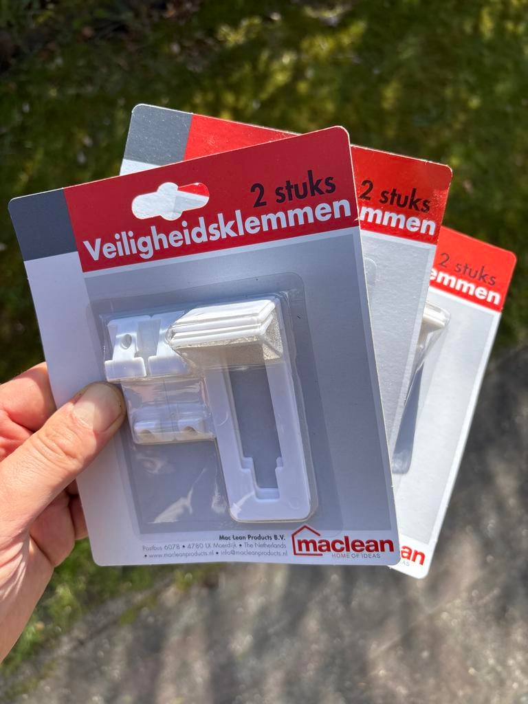 Maclean Veiligheidsklemmen - 6 stuks, Ophalen, Nieuw