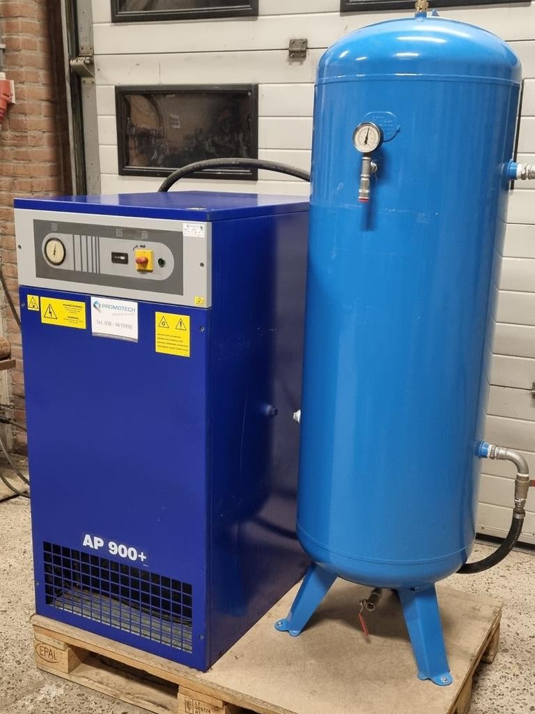 Airpress compressor, Gebruikt, Geluidgedempt, 10 bar of meer, 100 liter of meer