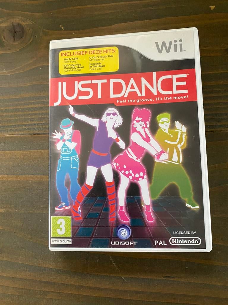 Wii game just dance 1, Spelcomputers en Games, Games | Nintendo Wii, Ophalen, Muziek, Zo goed als nieuw, 3 spelers of meer