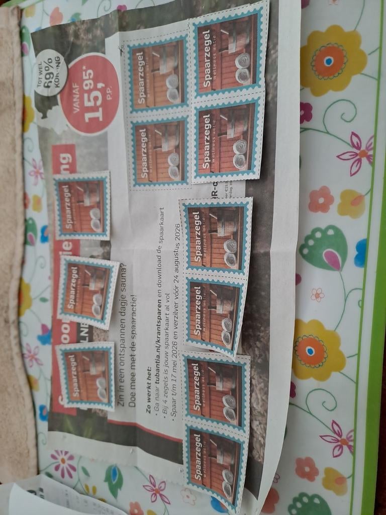 Actie zegels, Ophalen of Verzenden