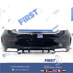 C205 C63 AMG ACHTERBUMPER zwart wit grijs Mercedes C Klasse, Gebruikt, -, Ophalen of Verzenden, Achter