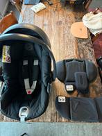 Cybex Cloud Z i-Size Autostoel Zwart + Newborn set, Autogordel of Isofix, Gebruikt, Slaapstand, 0 t/m 13 kg