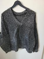 Vila zwarte trui met zilveren sliertjes maat M Nieuw, Kleding | Dames, Maat 38/40 (M), Zwart, Vila, Nieuw