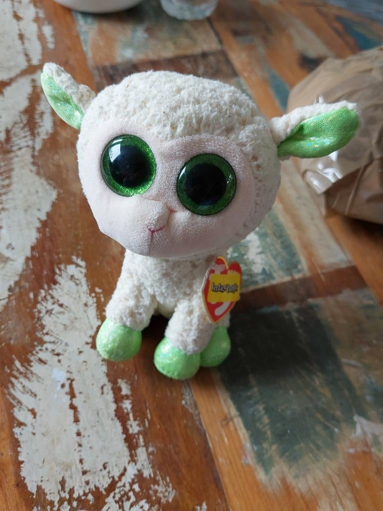 Ty Beanie Boo schaapje, Kinderen en Baby's, Speelgoed | Knuffels en Pluche, Ophalen of Verzenden