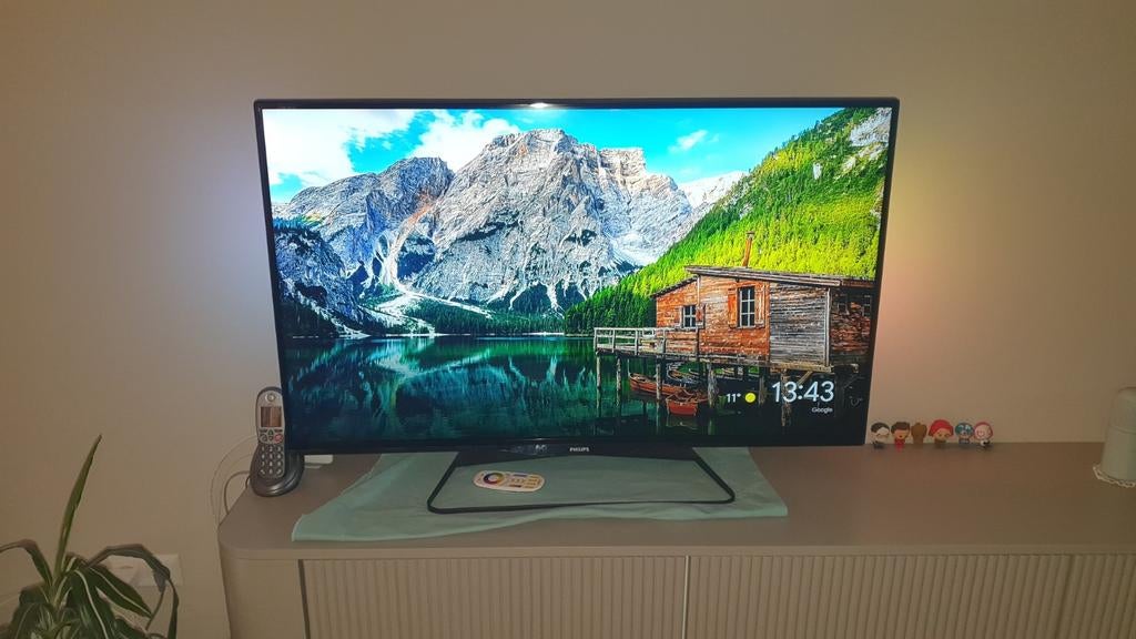 Nette Philips Ambilight TV (47 inch), Ophalen, Philips, Gebruikt, 50 Hz